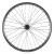 Roata spate bicicleta Cerurim 24 inch, aluminiu, 36H, argintiu