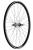 Roata spate bicicleta Cerurim Atlas 26 inch, 36H, aluminiu, neagra