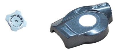 Capac declansator dreapta SRAM X9, negru, piesa de schimb