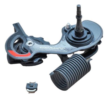 Ansamblu patina schimbator spate SRAM X0 10 viteze, colivie scurta, negru