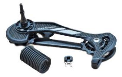 Ansamblu schimbator spate X7, 10 viteze, cusca lunga, negru