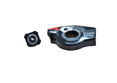 Capac maneta schimbator SRAM X0 stanga 3 viteze, negru
