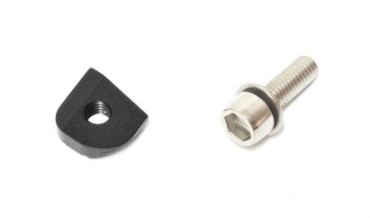 Kit surub prindere cablu schimbator spate SRAM X9, argintiu/negru