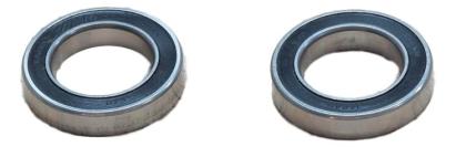 Set rulmenti butuc fata SRAM S40/S60/S80, argintiu, pereche