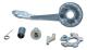 Maneta schimbator stanga SRAM X7/X9/Rocket, argintie, kit complet