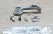 Manetă dreapta schimbător SRAM X9/X7 Rocket, argintie, ansamblu complet