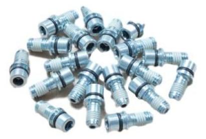 Șurub ax cu O-ring RockShox Reba/Recon, argintiu, pentru service furcă