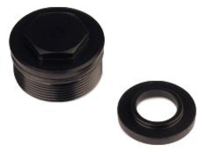 Capac superior Totem Coil RockShox, negru, piesa de schimb furca