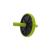 Roată fitness single verde pentru abdomen, brațe și spate, PVC