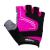 Manusi ciclism dama Colinelli 1193 cu gel, marime XS, roz-negru
