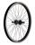 Roata fata BMX 20 inch Cerurim, janta aluminiu simpla, negru, 406x25
