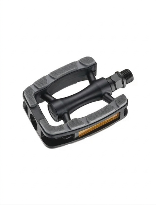 Pedale bicicleta Marwi SP-823 din aluminiu, cu reflectorizante, negre