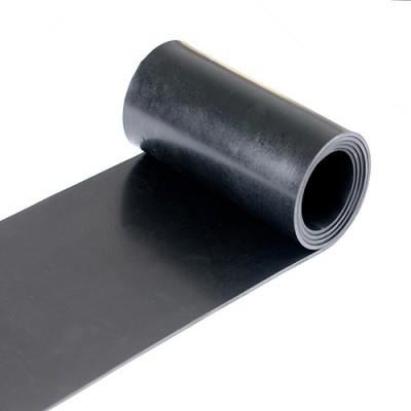 Covor din cauciuc negru 5 mm pentru sali de sport si locuri de joaca