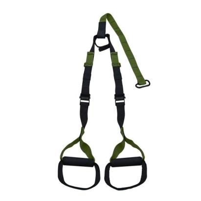 Multitrainer TRX Home Basic kaki pentru antrenament functional acasa