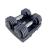 Set gantere reglabile DHS 2 x 7 kg din otel, negre, cu suport inclus