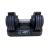 Gantera reglabila DHS 5016, 2.5-12.5 kg, din otel, negru