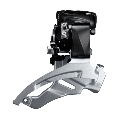 Schimbator fata Shimano Altus 3x9 viteze Dual Pull 34,9 mm argintiu