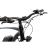 Bicicletă electrică Devron 28173, 28 inch, XL, autonomie 60 km, negru mat