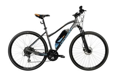 Bicicletă electrică Devron 28162, 28 inch, mărime L, gri mat