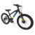 Bicicletă pentru copii Devron Alaska 20 inch, negru-albastru, 6 viteze