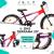 Bicicletă pentru copii DHS Terrana 2023, 20 inch, violet/roz
