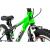 Bicicleta copii DHS Terrana 20 inch, aluminiu, 6 viteze, negru/verde