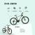 Bicicletă MTB DHS 2605, 26 inch, mărimea M, negru/roșu