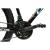 Bicicletă MTB DHS 2605, 26 inch, mărimea M, negru/roșu