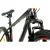 Bicicletă MTB DHS 2605, 26 inch, mărimea M, negru/roșu