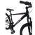 Bicicletă MTB DHS 2605, 26 inch, mărimea M, negru/violet