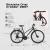 Bicicletă de oraș Kreidler 2837, 28 inch, cadru XL, negru
