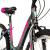 Bicicletă de oraș DHS Modesty 26 inch, gri, cadru confortabil