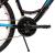 Bicicletă de oraș DHS Modesty 26 inch, negru, cadru confortabil