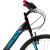Bicicletă de oraș DHS Modesty 26 inch, negru, cadru confortabil
