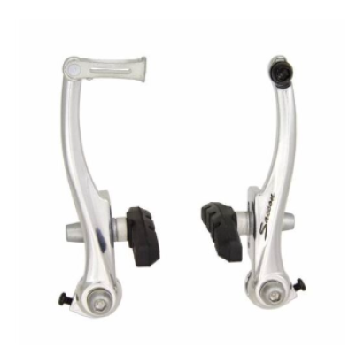 Frana spate V-Brake Shimano FV851251, 110 mm, argintie, cu saboti 60 mm