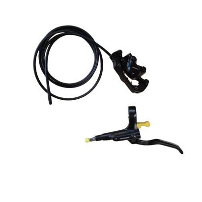 Frână spate hidraulică pe disc Shimano MT200, furtun 1500 mm, negru