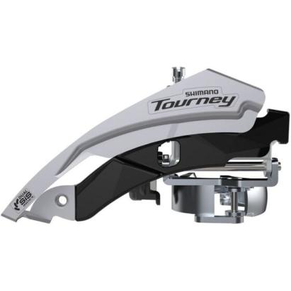 Schimbator fata Shimano Tourney 3x6/7/8, 42T, Top Swing, argintiu