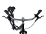 Bicicleta trekking Kreidler 28 inch, marimea M, negru, cadru aluminiu