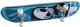Skateboard pentru copii WORKER Freetime, 79 cm, max. 50 kg