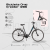 Bicicletă de oraș Kreidler 1286, 28 inch, cadru S, negru