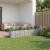 Pat ridicat din gabion 2 pcs Argintiu GartenMobel Dekor