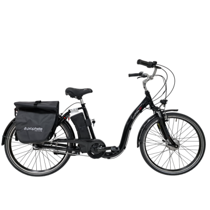 Bicicletă electrică de oraș Prophete 52382, 26 inch, mărimea S, negru