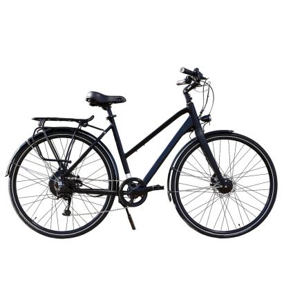 Bicicletă electrică urbană Prophete 52581B, 28 inch, mărimea L, negru