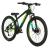 Bicicleta pentru copii Devron Alaska 24 inch, 21 viteze, negru-verde