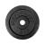 Disc greutate din fier 5 kg pentru bara 30 mm, negru, inSPORTline