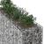 Pat ridicat din gabion 2 pcs Argintiu 170 x 50 x 150 cm GartenMobel Dekor