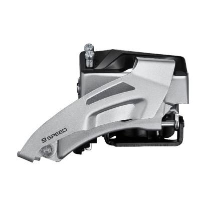 Schimbator fata Shimano Altus 2x9 viteze Dual Pull Top-Swing argintiu