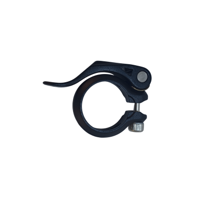 Colier pentru tija de sa 34,9 mm cu quick release, aluminiu, negru