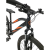 Bicicletă pentru copii Prophete 24 inch, 8 viteze, negru-portocaliu