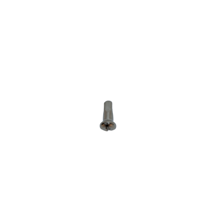 Niplu pentru spite 13G Sapim 14,5 mm, filet 2,34 mm, alamă nichelată